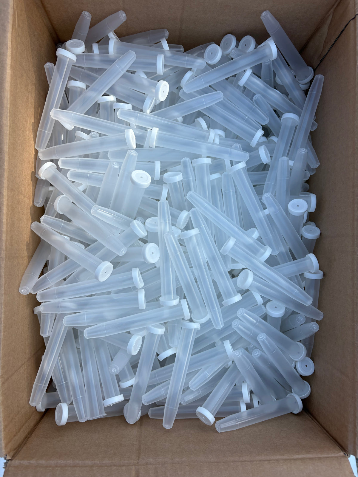 Bloemflesjes 16 cc met dop – Doos 2000 stuks