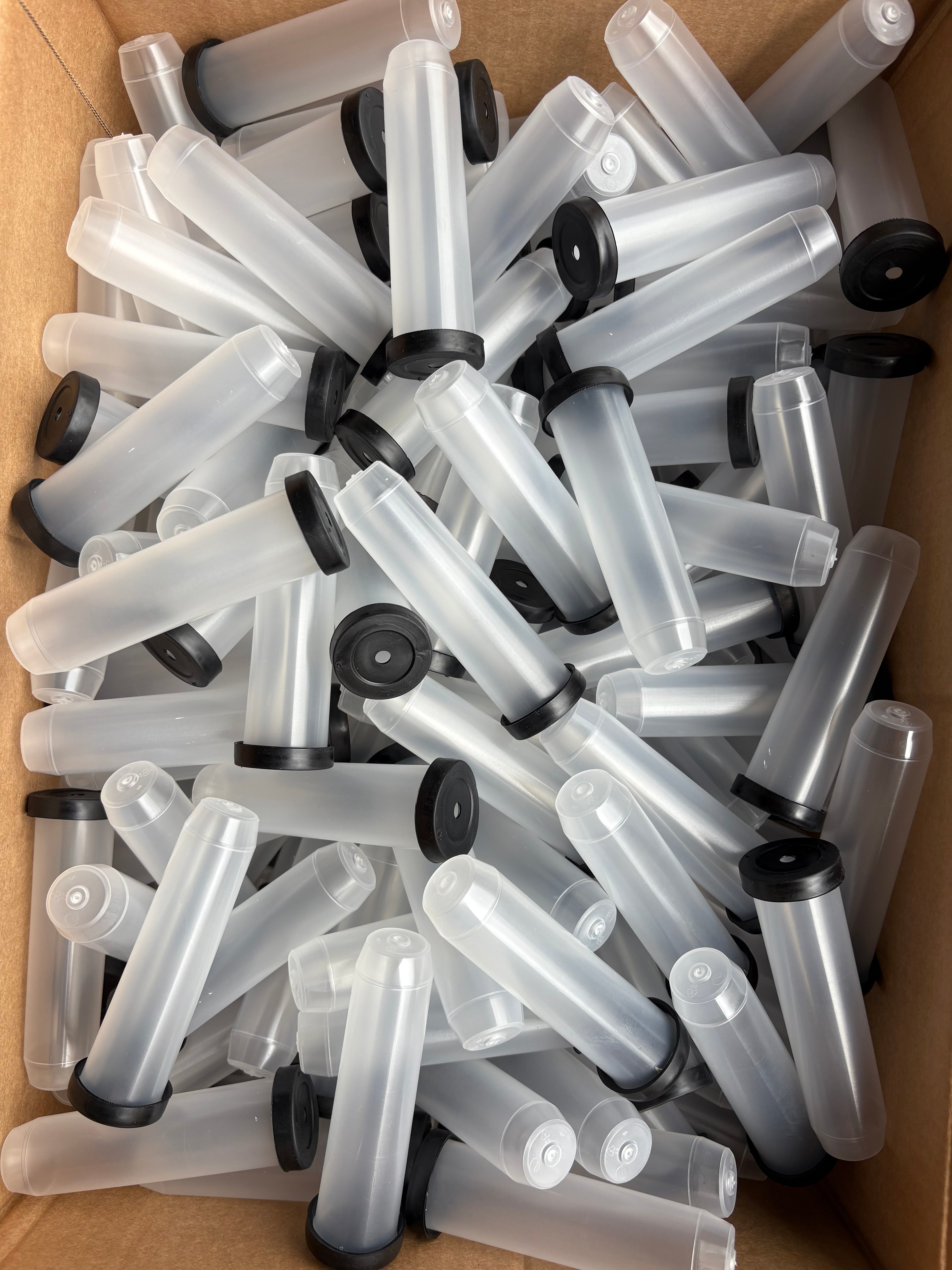 Bloemflesjes 60 cc met dop – Doos 700 stuks